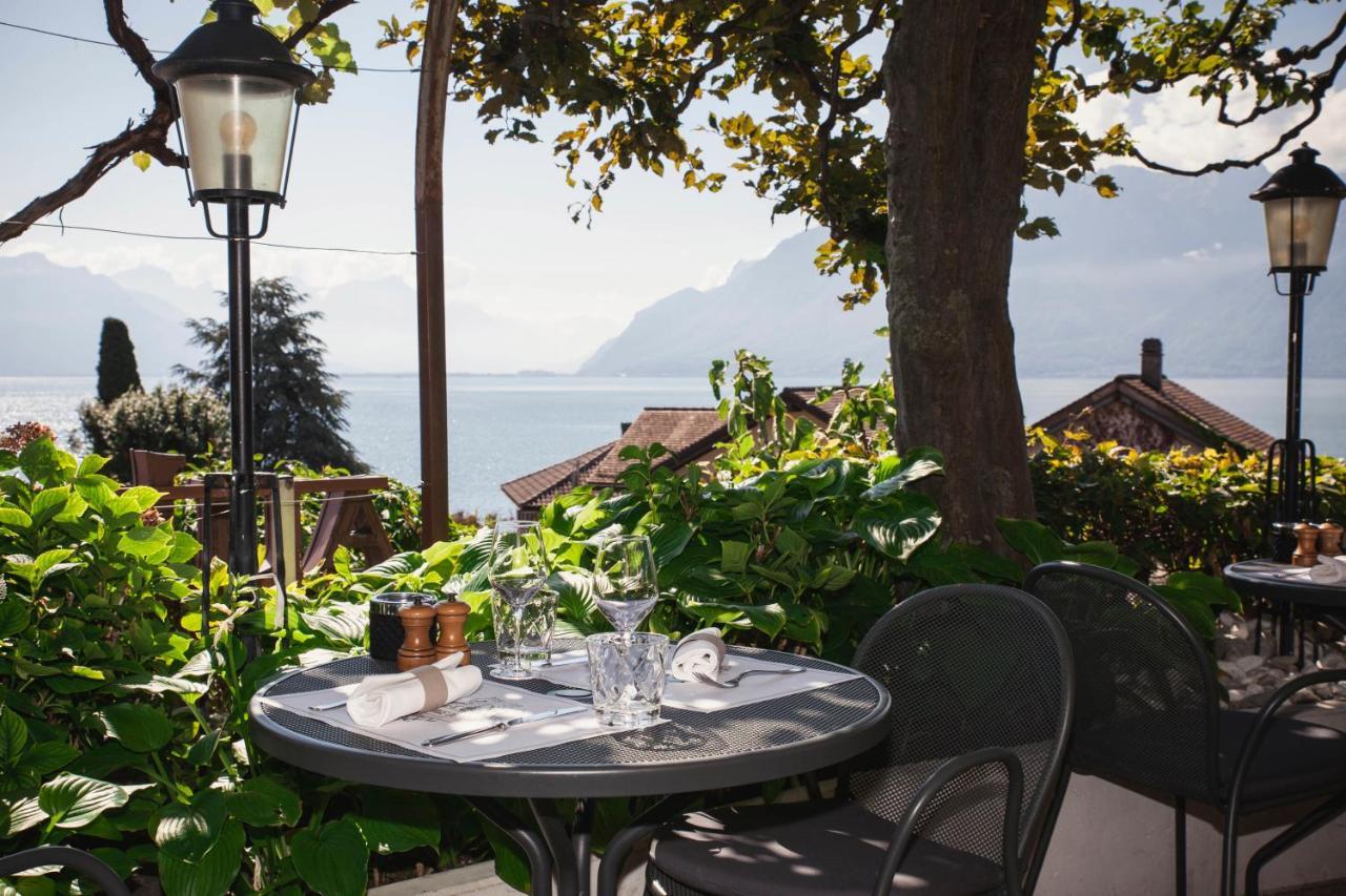 Auberge De Rivaz Eksteriør billede