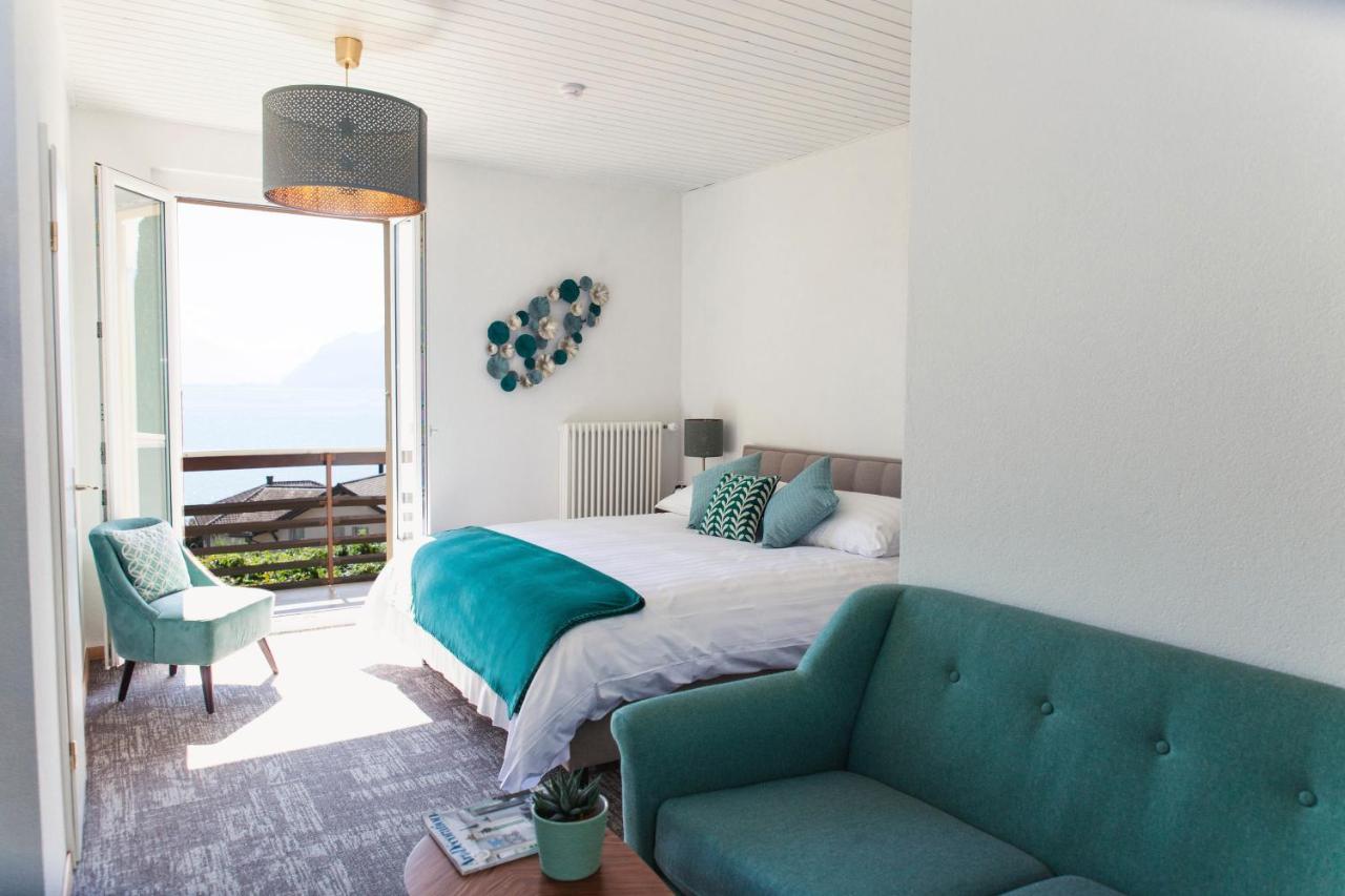 Auberge De Rivaz Eksteriør billede