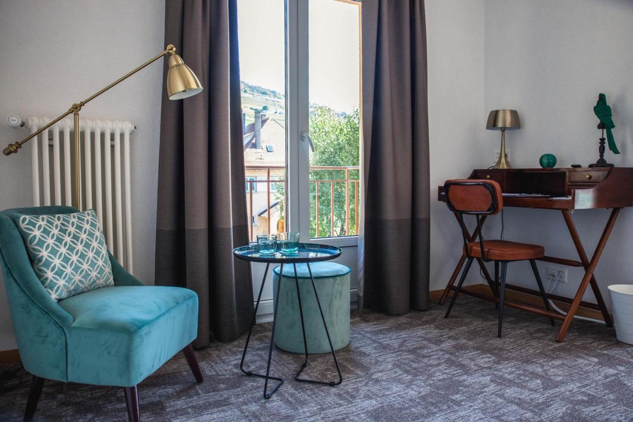 Auberge De Rivaz Eksteriør billede